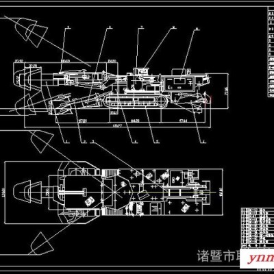 供应S掘进机 EBZ160掘进机 采煤机图纸