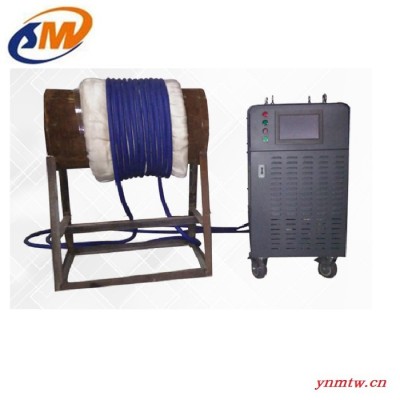 供应中国青岛水木牌MYD-40KW挖掘机齿桥焊缝预热设备 中频加热电源价格