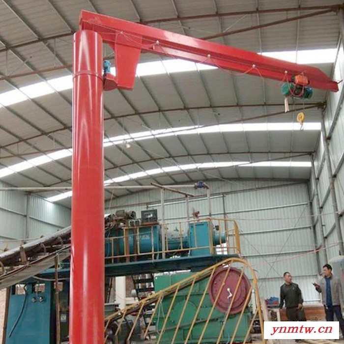 厂家直供 悬臂吊  定制移动立柱式悬臂吊 出售3吨5吨电动360移动立柱式小型摇臂吊 悬臂起重机