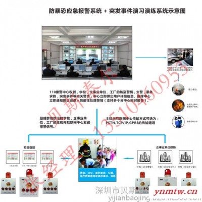 平安校园一键报警系统，校园安全紧急疏散系统