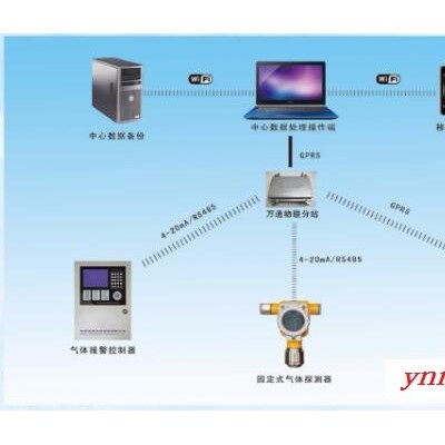 天齐TQ-1气体探测无线监控平台 基于物联网平台工业用气体监控系统
