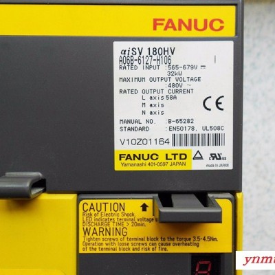 Fanuc/发那科驱动器A06B-6127-H106九成新/测试完好/**现货/顺丰包邮 伺服定位系统