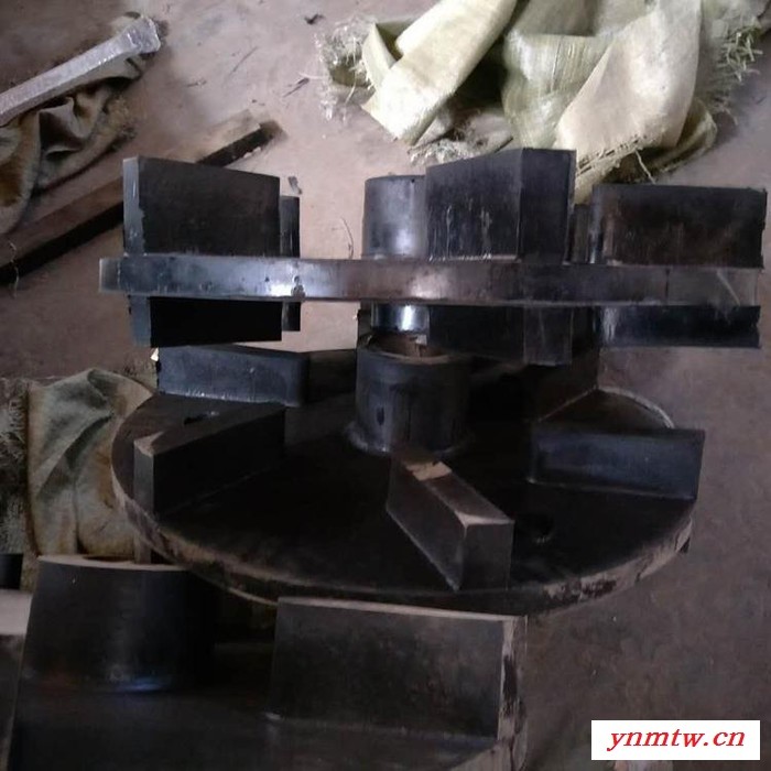 【鑫强】供应各种型号橡胶叶轮盖板  橡胶浮选机叶轮盖板 橡胶制品