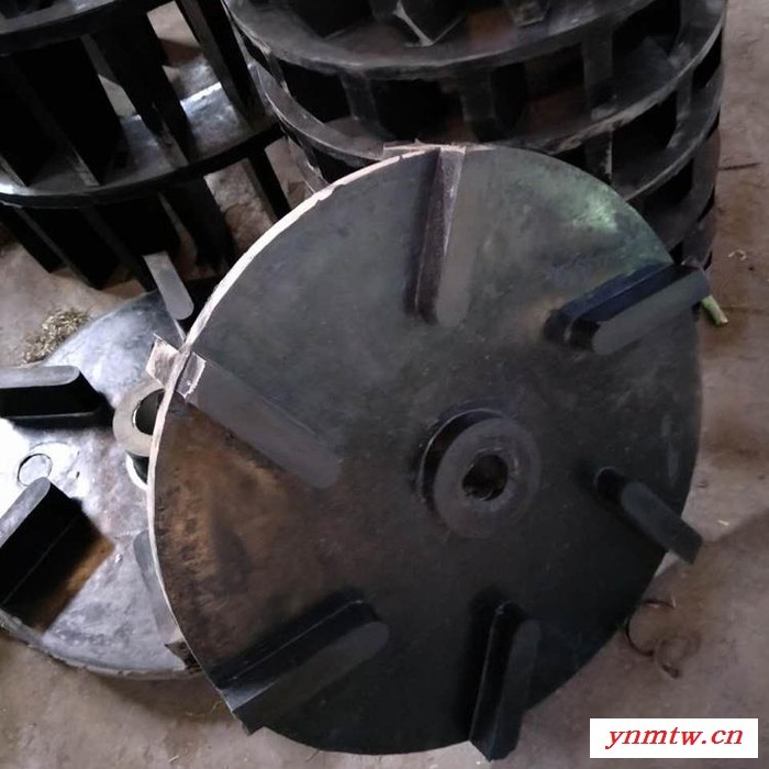 【鑫强】专业生产 橡胶叶轮盖板 矿山浮选机搅拌槽橡胶叶轮盖板 品质保障
