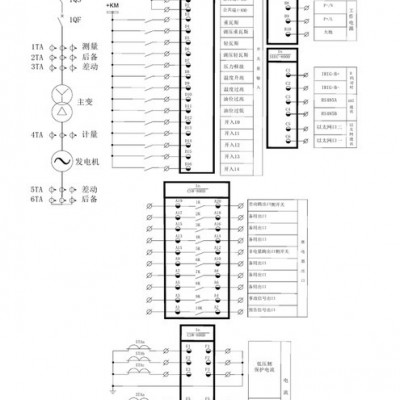 微机发变组差动综合保护装置器 ** 0.4—110KV型号齐全兼容SEEC-800D