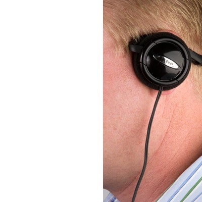 供应 美国Listen品牌 LA-170脑后佩戴式耳机语音导览系统无线导览