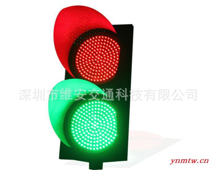 红绿交通信号灯300型交通灯 驾校红绿指示灯 厂房停车场红绿灯